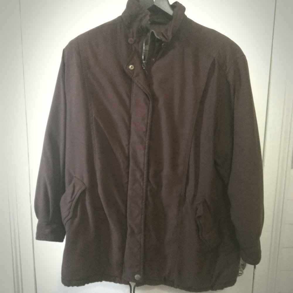JG Hook Parka XS Small Brown